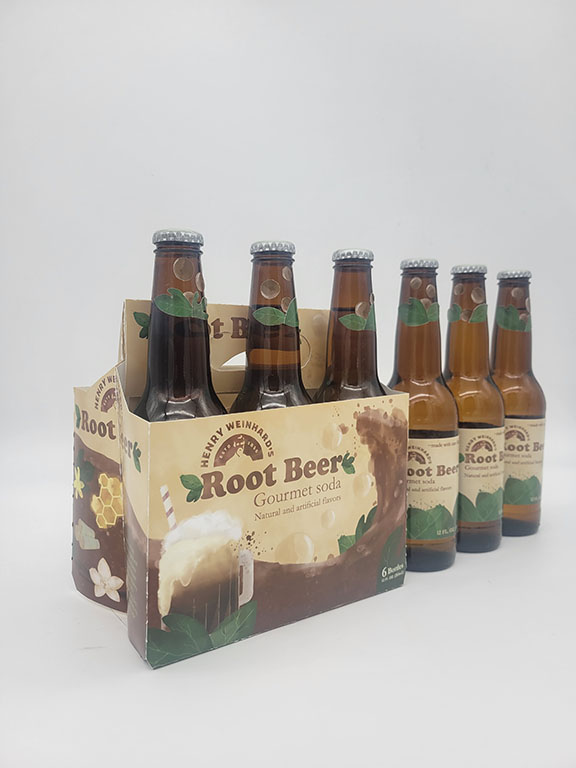 root beer six pack package design, elissa haut,